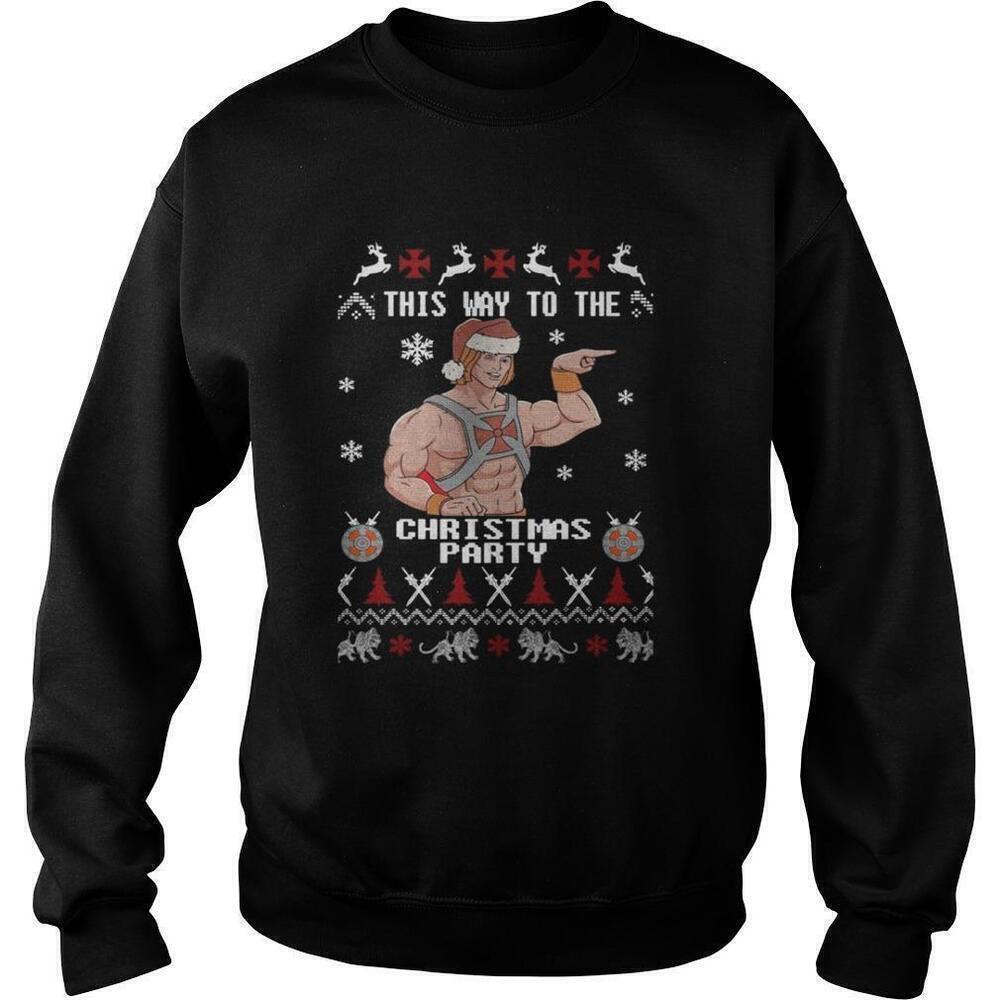 He Man Masters Universe  Party Ugly Style Sweatshirt